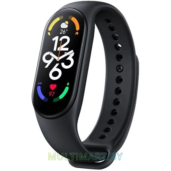 Фитнес-браслет Xiaomi Smart Band 7 (черный, международная версия)